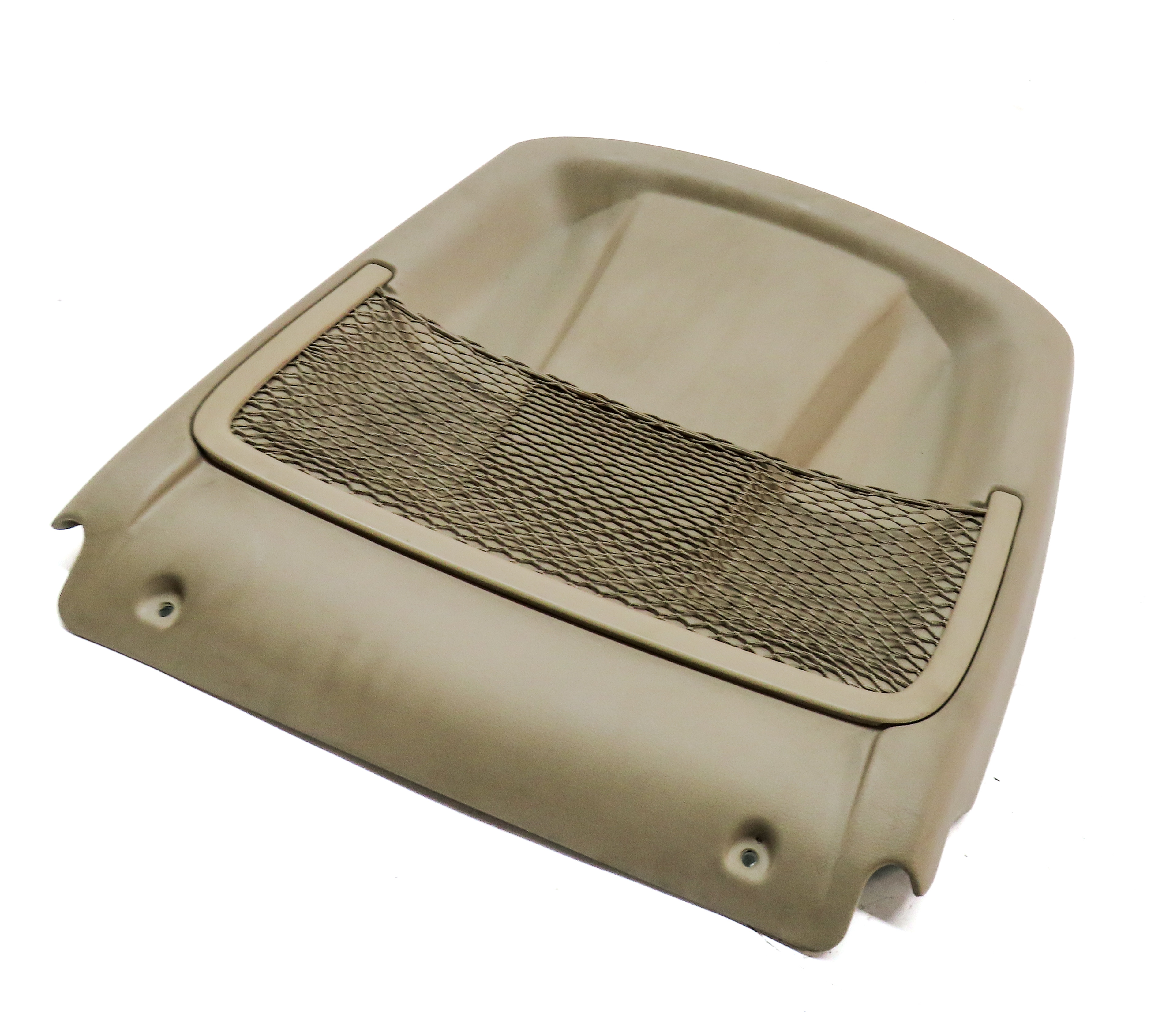 2012 MERCEDES ML550 (W166) FRONT RIGHT PASSENGER SEAT BACK KICK PANEL (Beige) — exact item pictured